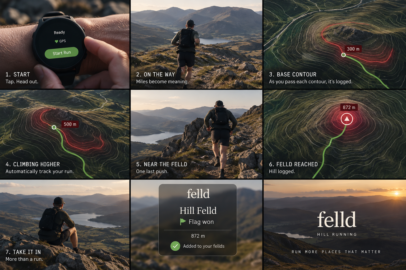 FELLD hill running concept